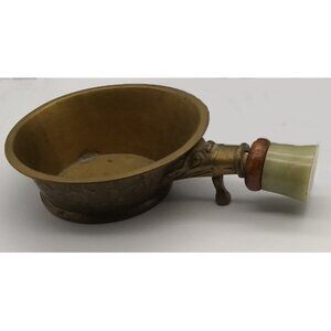 Vintage Chinese Silk Iron-Jade-Jadeite Handle